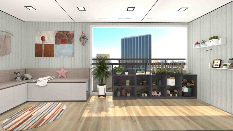 全鋁整體陽台-8