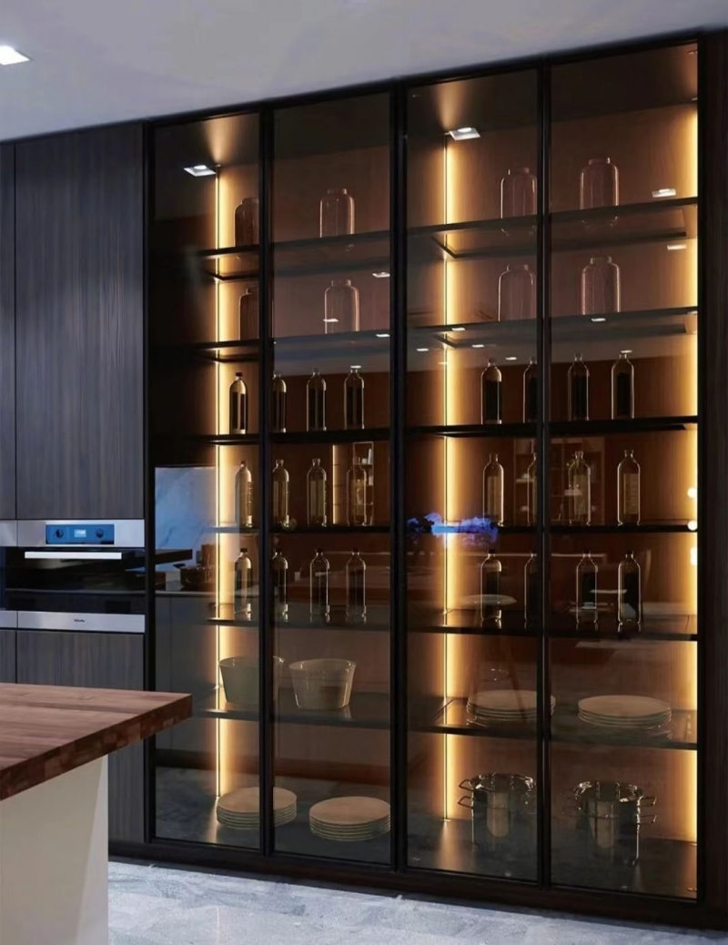 鋁玻璃酒櫃